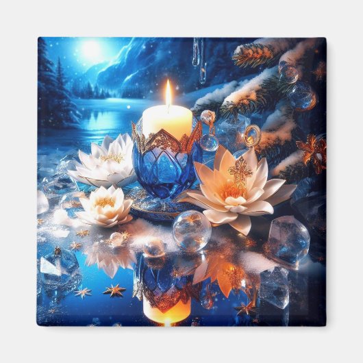 Magnet de l'Avent de Noël (Devant)