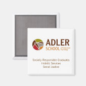 Magnet de l'école Adler 7 (Recto/Verso)