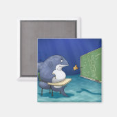 Magnet de l'école de requin (Recto/Verso)