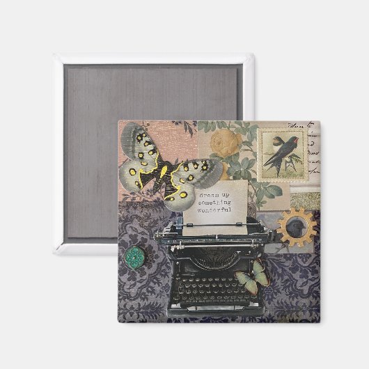 Magnet de l'écrivain (Recto/Verso)