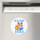 Magnet de lecture de chien de Corgi mignet (In Situ (Lave-vaisselle))