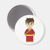 Magnet de l'empereur romain (Recto/Verso)