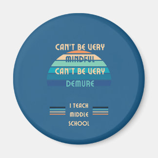 Magnet de l'enseignant du collège