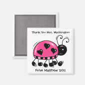 Magnet de l'enseignant Merci - SRF (Recto/Verso)