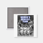 Magnet de l'équipe Uke de femmes (Recto/Verso)