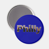 Magnet de lettres Philly (Recto/Verso)
