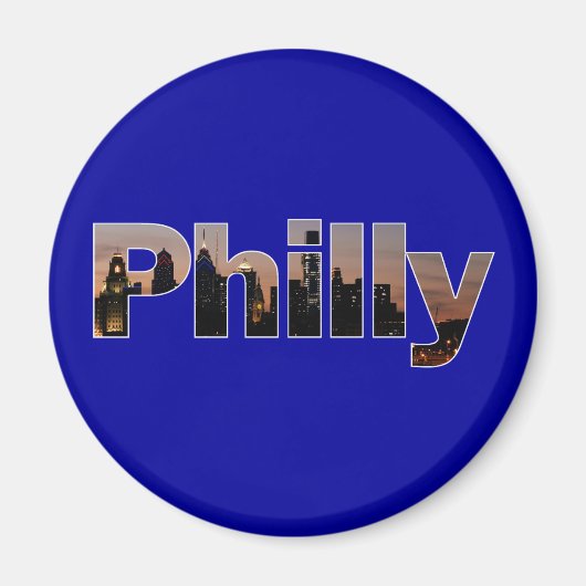 Magnet de lettres Philly (Devant)