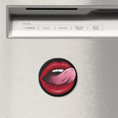 Magnet de lèvres sexy (In Situ (Lave-vaisselle))