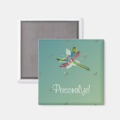 Magnet de libellules (Recto/Verso)