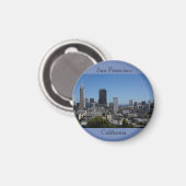 Magnet de ligne aérienne no 1 de San Francisco (Recto/Verso)