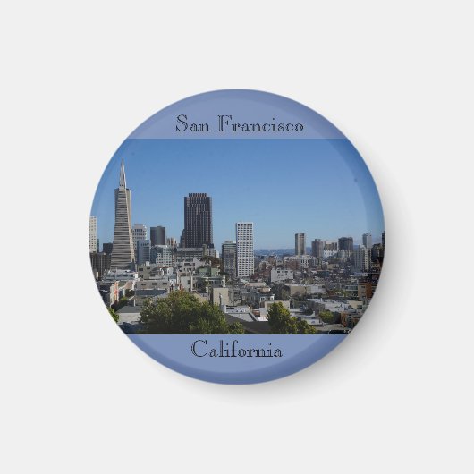 Magnet de ligne aérienne no 1 de San Francisco (Devant)