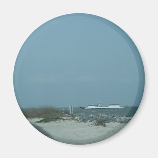 Magnet de l'île Dauphin #3 (Devant)