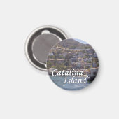 Magnet de l'île de Catalina (Recto/Verso)