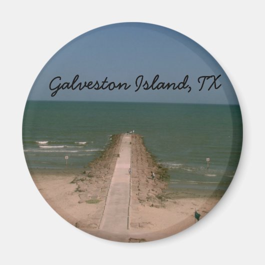 Magnet de l'île de Galveston (Devant)