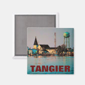 Magnet de l'île de Tanger (Recto/Verso)