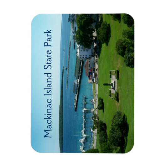 Magnet de l'île Mackinac (Vertical)