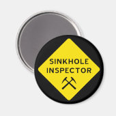 Magnet de l'inspecteur de trou de Sinkhole (Recto/Verso)