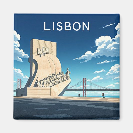 Magnet de Lisbonne (Devant)