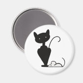 Magnet de logo QatNMouse (Recto/Verso)