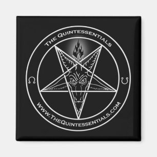 Magnet de logo Quintessentials "Baphomet"