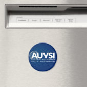 Magnet de logo rond AUVSI (In Situ (Lave-vaisselle))