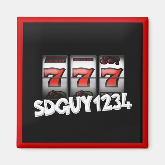 Magnet de logo SDGuy (Devant)
