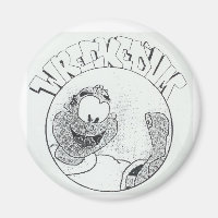 Magnet de logo 'Um Melvin Circle