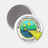 Magnet de logo Wilson Pond (Recto/Verso)