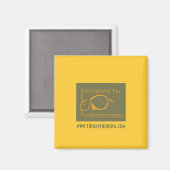 Magnet de logos/adresses Web TRP (Recto/Verso)