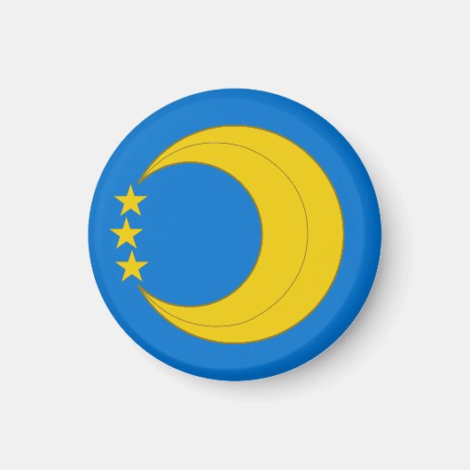 Magnet de lune Crescent SCA (Devant)