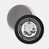 Magnet de l'Université Miskatonique (Recto/Verso)