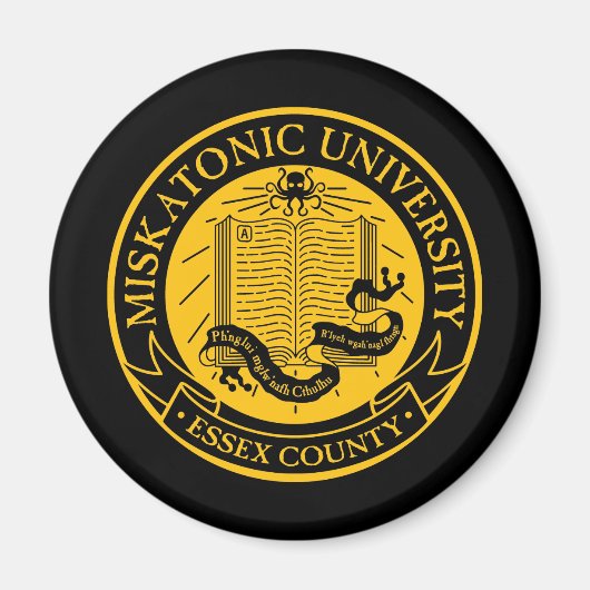 Magnet de l'Université Miskatonique (Devant)