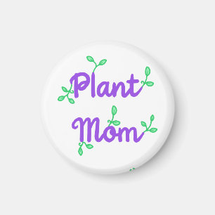 Magnet de maman plante