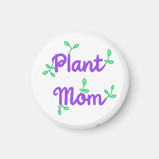 Magnet de maman plante (Devant)