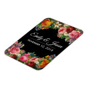 Magnet de mariage vintage dans le jardin (Côté Gauche)