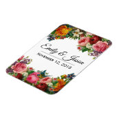 Magnet de mariage vintage dans le jardin (Côté Gauche)