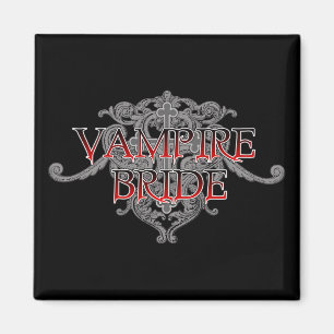 Magnet de mariée de vampire