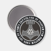 Magnet de marteau de Thor (Recto/Verso)
