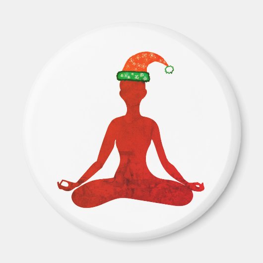 Magnet de méditation du Nouvel An (Devant)