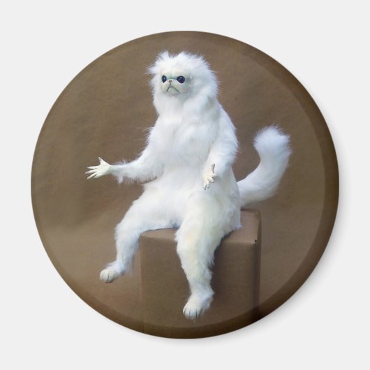 Magnet de mème du gardien de chambre (Devant)