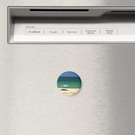 Magnet de Miami Beach (In Situ (Lave-vaisselle))