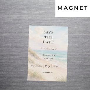 Magnet de mise à jour de mariage moderne sur la cô