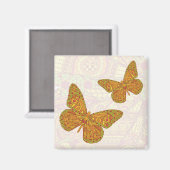 Magnet de monarques indiens (Recto/Verso)