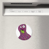 Magnet de monstre de bulles violettes (In Situ (Lave-vaisselle))