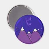 Magnet de monts violets (Recto/Verso)