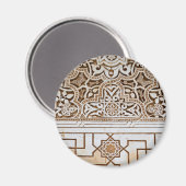 Magnet de mosaïque marocaine (Recto/Verso)