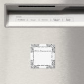 Magnet de mot de passe Wifi (In Situ (Lave-vaisselle))