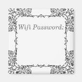 Magnet de mot de passe Wifi (Devant)