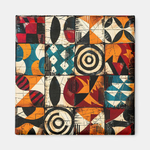 Magnet de Motifs tribaux africains