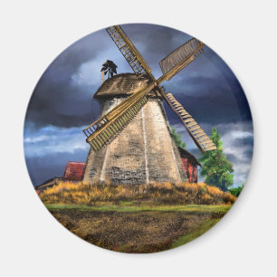 Magnet de moulin à vent aux Pays-Bas